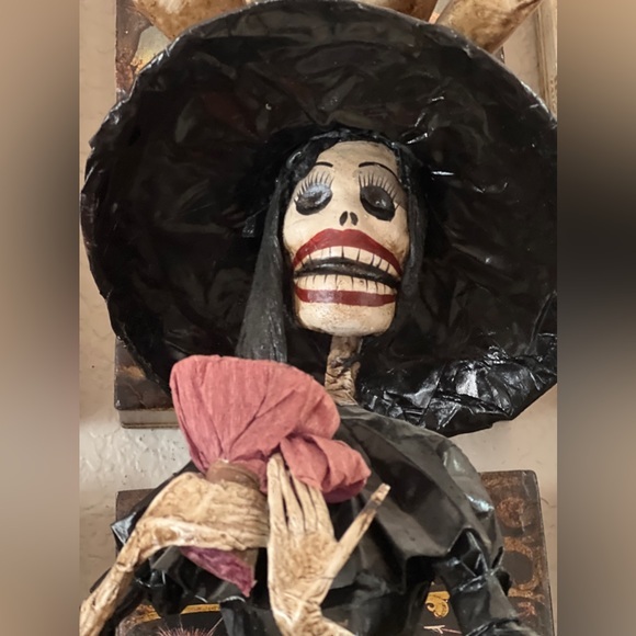 Catrina Skeleton Vintage‎ Dia de Los Muertos - Picture 3 of 10